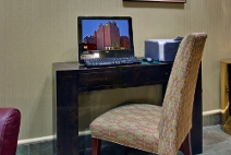 Workstation in the lobby